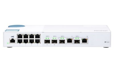 QNAP  Qsw-m408-2c 8 Port 1gbps 2 Port 1 One Size Black
