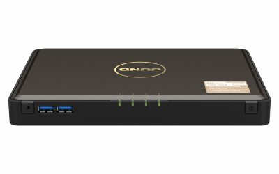 QNAP  TBS-464 NAS Bureau Ethernet/LAN Noir N5105 TBS-464-8G