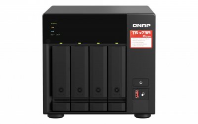 QNAP  TS-473A-8G Serveur NAS 4 Baies - TS-473A-8G