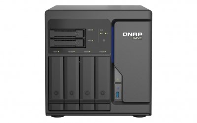 QNAP  TS-h686 NAS Tower Ethernet/LAN Noir D-1602 TS-h686-D1602-8G