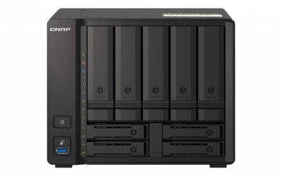 QNAP  TS-H973AX NAS Tower Ethernet/LAN Noir V1500B TS-h973AX-32G