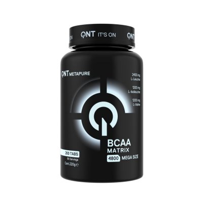 QNT  BCAA Matrix 4800 mg, 200 comprim&eacute;s