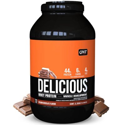 QNT  Delicious Whey Protein Powder Chocolat belge