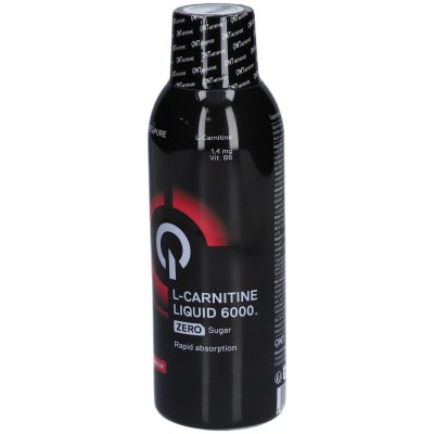QNT  Metapure L-Carnitine Liquid 6000 Framboos Zero Sugar Framboise