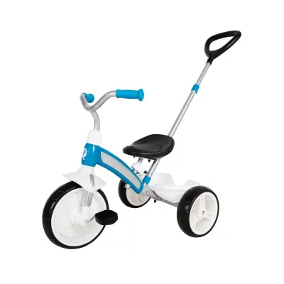  QPlay tricycle Elite Plus 60 x 48 cm acier/caoutchouc bleu
