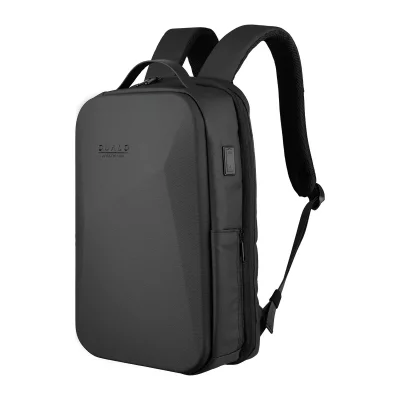 GENERIQUE Qualo Sac &agrave; Dos avec Ports USB-A / USB-C Imperm&eacute;able Fermeture &Eacute;clair Anti-vol Noir