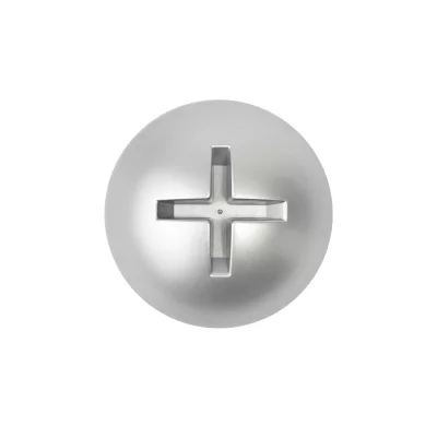 Qualy Design - Pat&egrave;res vis Screw collection (Lot de 3) Argent