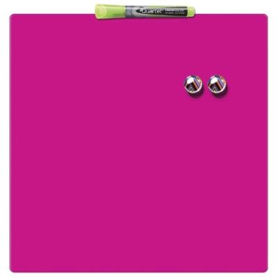 GENERIQUE Quartet tableau magn&eacute;tique carr&eacute;, rose, 360x360 mm nobo 102290