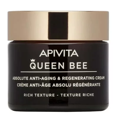 APIVITA Queen Bee crema regeneradora antiedad absoluto textura rica 50 ml
