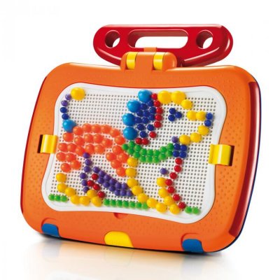 QUERCETTI  2 In 1 Coloured Pins + Magneto Letters Clair