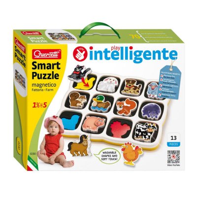QUERCETTI  Magnetic puzzle ferme 12 pi&egrave;ces