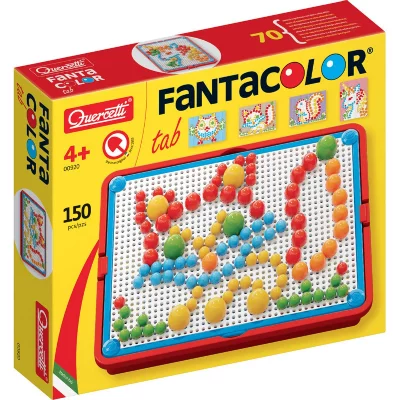 QUERCETTI  Visual Pixel Arts Small 160 Pins 6 Colours Multicolore