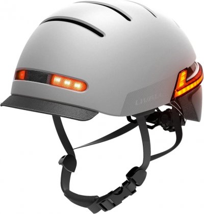 LIVALL Quick Media Casco  BH51M Talla M+BR80ACCSSANDSTONE Gris (Neo)