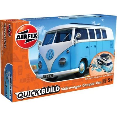 AIRFIX Quickbuild Vw Camper Van - Blue - 