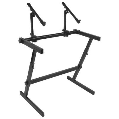 QUIKLOK Quik-Lok Z/726 Support de clavier en Z Hauteur ajustable 2 niveaux