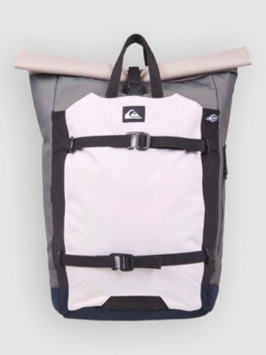 QUIKSILVER  - New Secret Sesh 37 - Sac &agrave; dos journ&eacute;e blanc/gris
