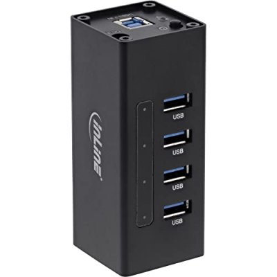 GENERIQUE Quirky support en m&eacute;tal pour moniteur avec 6 ports usb
