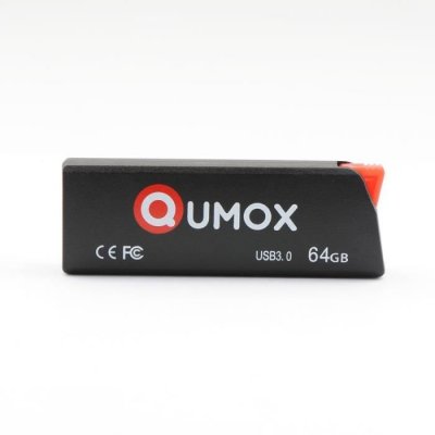 QUMOX  cl&eacute; USB 64Go 64g Pen Drive USB 3.0 Lecteurs Flash Memory Stick Noir