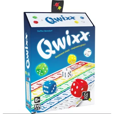 GIGAMIC Qwixx Jeu de des - Nouevelle boite