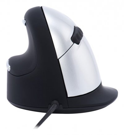 R GO TOOLS R-Go HE Break - L - souris verticale - ergonomique - pour gauchers - 4 boutons - filaire - USB 