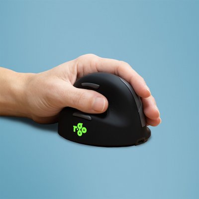 R GO TOOLS R-Go HE Mouse - Noir/Argent