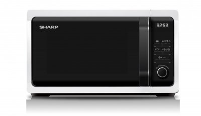 SHARP R243W - Four micro-ondes monofonction - 20 litres - 800 Watt - blanc 