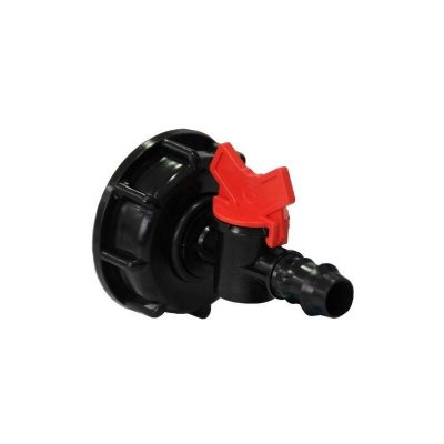 MULTITANKS Raccord avec mini vanne canel&eacute;e 20mm male - 19mm