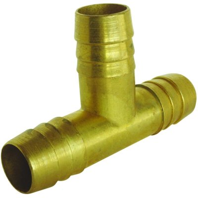 SOMATHERM Raccord cannel&eacute; T&eacute; &eacute;gal - Pour tuyau d'arrosage &Oslash;39mm - brut