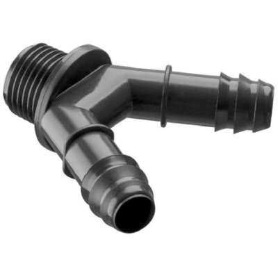 ABRISA Raccord cannel&eacute; Y 2 voies &Oslash;16mm - male 1/2 pouce pour micro irrigation