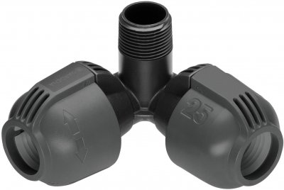 GARDENA Raccord D'angle D'arrosage Enterr&eacute; 25 Mm M&acirc;le 3/4 