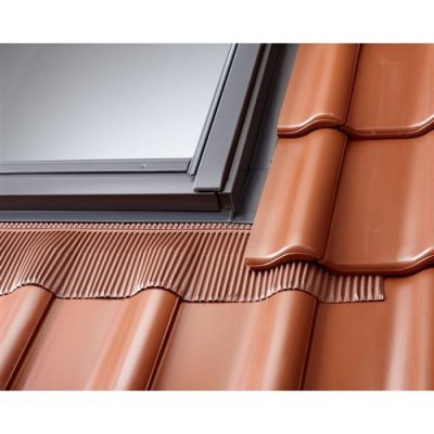 VELUX Raccord d'&eacute;tanch&eacute;it&eacute; EDW pour fen&ecirc;tre de toit UK08 - Rouge brun
