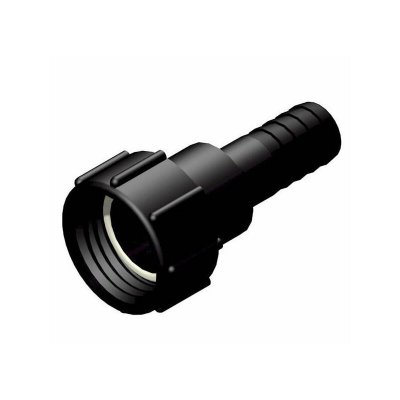 CPP Raccord femelle 2 S60x6 - male cannel&eacute;e droit &Oslash; 32mm - 32mm