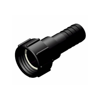 CPP Raccord femelle 2' S60x6 - male cannel&eacute;e droit &oslash; 38mm