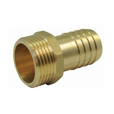 EZFITT Raccord male filet&eacute; - cannel&eacute; male en laiton - &Oslash; A: 1/4'' &Oslash; B: 8mm