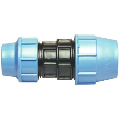 SOMATHERM FOR YOU Raccord plastique manchon droit r&eacute;duit pour tube pe &Oslash;40-32 mm - brut