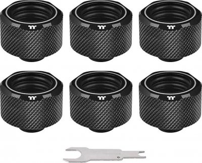 THERMALTAKE Raccord pour refroidissement &agrave; l'eau  CL-W214-CU00BL-B