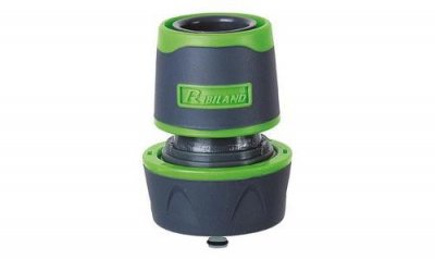 RIBILAND Raccord rapide bi-mati&egrave;re acquastop tuyau 19mm