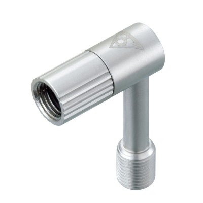TOPEAK Raccord  Pressure-Rite - Argent} - 1"" x 0.4"" x 1.5"", Argent}