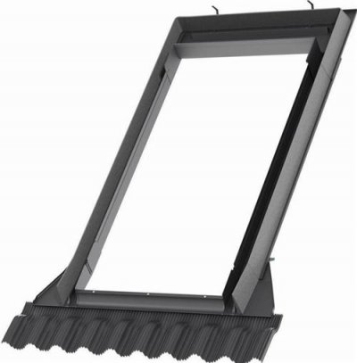 VELUX Raccord  Gris pour remplacement sur tuile - EW 0000 MK08