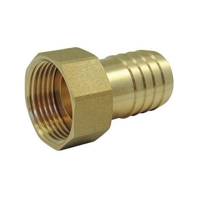 ERRECOM Raccords cannel&eacute;s : Embout femelle 2 pi&egrave;ces (&eacute;crou libre) - &Oslash; A: 1/2'' &Oslash; B: 10mm