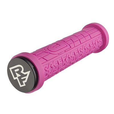 RACE FACE  AC990097 Poign&eacute;e de VTT Mixte Adulte, Rose magneta, 33 mm