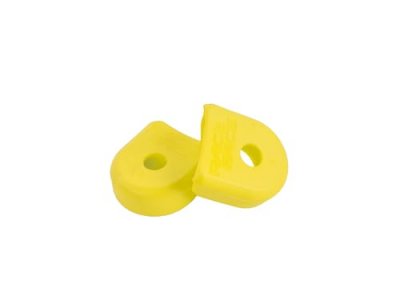 RACE FACE  paire de proteges manivelles carbone boot pedal jaune