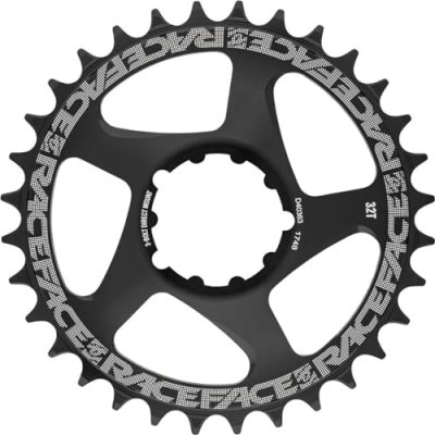 RACE FACE  RNWDM32BLKSM3BOLT Plateau pour p&eacute;dalier Mixte Adulte, Noir