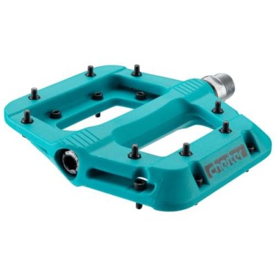 RACE FACE RaceFace P&eacute;dales Chester-Turquoise V&eacute;lo Adulte Unisexe, 15mm-18,4mm