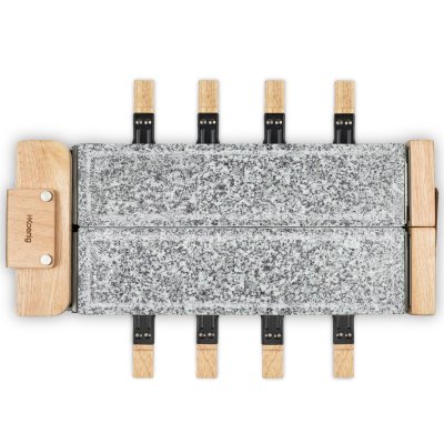 H.KOENIG Raclette  WOD362 1400 W 8 personnes Granit 8 po&ecirc;lons