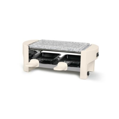 LIVOO Raclette Pour 2  Doc369c Plaque Grille En Granit 320 W
