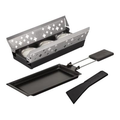 KUHN RIKON Raclette set candle light mini argent  32109