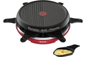 TEFAL Raclette  RE12A512 Colormania rouge