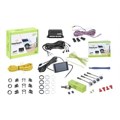 VALEO Radar De Recul 4 Capteurs Avec &Eacute;cran Lcd  Beep&park