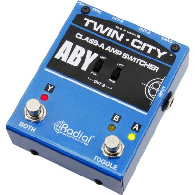 RADIAL  Bones Twin-City ABY Amp Switcher